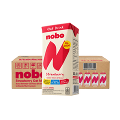 NOBO Strawberry Oat Milk 200ML X 24 (TETRA) - ABSOLUTE MARTNOBO Strawberry Oat Milk 200ML X 24 (TETRA)Oat Milk