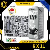 OATLY Barista Edition Oat Milk 1L X 6 (TETRA) - ABSOLUTE MARTOATLY Barista Edition Oat Milk 1L X 6 (TETRA)