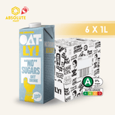OATLY Original NO SUGAR Oat Milk 1L X 6 (TETRA) - ABSOLUTE MARTOATLY Original NO SUGAR Oat Milk 1L X 6 (TETRA)Oat Milk