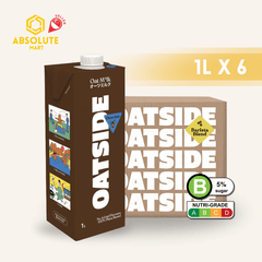 OATSIDE Chocolate Edition Oat Milk 1L X 6 (TETRA) - ABSOLUTE MARTOATSIDE Chocolate Edition Oat Milk 1L X 6 (TETRA)Chocolate Milk