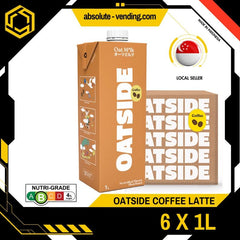 OATSIDE Coffee Latte Edition Oat Milk 1L X 6 (TETRA) - ABSOLUTE MARTOATSIDE Coffee Latte Edition Oat Milk 1L X 6 (TETRA)Non - Dairy Milk