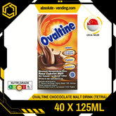 OVALTINE Chocolate Malt 125ML X 40 (TETRA) - ABSOLUTE MARTOVALTINE Chocolate Malt 125ML X 40 (TETRA)