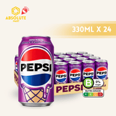 PEPSI Cherry Vanilla Zero Sugar 330ML X 24 (CAN) - ABSOLUTE MARTPEPSI Cherry Vanilla Zero Sugar 330ML X 24 (CAN)Cola & Classic Sodas