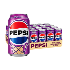 PEPSI Cherry Vanilla Zero Sugar 330ML X 24 (CAN) - ABSOLUTE MARTPEPSI Cherry Vanilla Zero Sugar 330ML X 24 (CAN)Cola & Classic Sodas