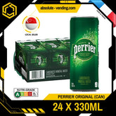 PERRIER Original Sparkling Mineral Water 330ML X 24 (CAN) - ABSOLUTE MARTPERRIER Original Sparkling Mineral Water 330ML X 24 (CAN)