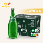 PERRIER Original Sparkling Mineral Water 750ML X 12 (GLASS) - ABSOLUTE MARTPERRIER Original Sparkling Mineral Water 750ML X 12 (GLASS)Sparkling Water