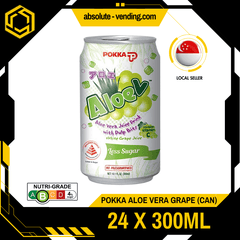 POKKA Aloe Vera Grape 300ML X 24 (CAN) - ABSOLUTE MARTPOKKA Aloe Vera Grape 300ML X 24 (CAN)Fruit Drinks