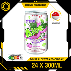 POKKA Aloe Vera Peach 300ML X 24 (CAN) - ABSOLUTE MARTPOKKA Aloe Vera Peach 300ML X 24 (CAN)