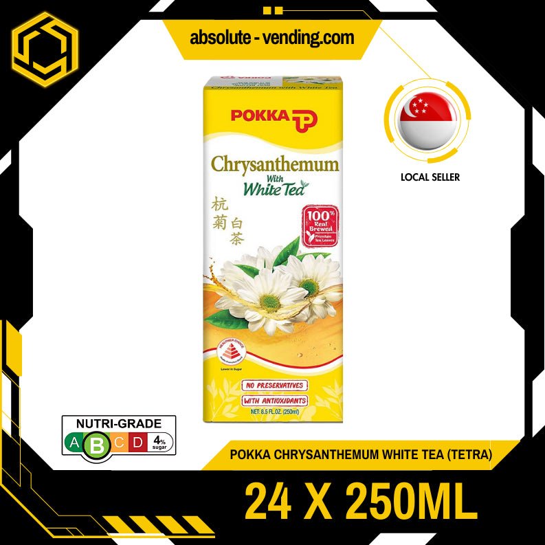 POKKA Chrysanthemum White Tea 250ML X 24 (TETRA) - ABSOLUTE MARTPOKKA Chrysanthemum White Tea 250ML X 24 (TETRA)