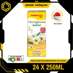 POKKA Chrysanthemum White Tea 250ML X 24 (TETRA) - ABSOLUTE MARTPOKKA Chrysanthemum White Tea 250ML X 24 (TETRA)