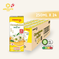 POKKA Chrysanthemum White Tea 250ML X 24 (TETRA) - ABSOLUTE MARTPOKKA Chrysanthemum White Tea 250ML X 24 (TETRA)Flavoured & Milk Tea
