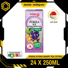 POKKA Grape Tea 250ML X 24 (TETRA) - ABSOLUTE MARTPOKKA Grape Tea 250ML X 24 (TETRA)