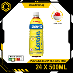 POKKA Ice Lemon Tea ZERO 500ML X 24 (BOTTLE) - ABSOLUTE MARTPOKKA Ice Lemon Tea ZERO 500ML X 24 (BOTTLE)
