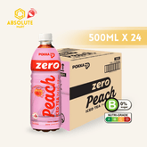 POKKA Ice Peach Tea ZERO 500ML X 24 (BOTTLE) - ABSOLUTE MARTPOKKA Ice Peach Tea ZERO 500ML X 24 (BOTTLE)Flavoured & Milk Tea