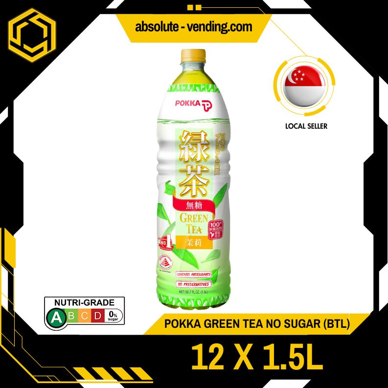 POKKA Jasmine Green Tea - NO SUGAR 1.5L X 12 (BOTTLE) - ABSOLUTE MARTPOKKA Jasmine Green Tea - NO SUGAR 1.5L X 12 (BOTTLE)