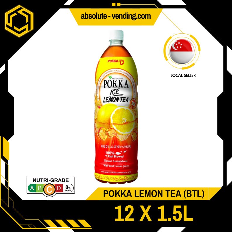 POKKA Lemon Tea 1.5L X 12 (BOTTLE) - ABSOLUTE MARTPOKKA Lemon Tea 1.5L X 12 (BOTTLE)