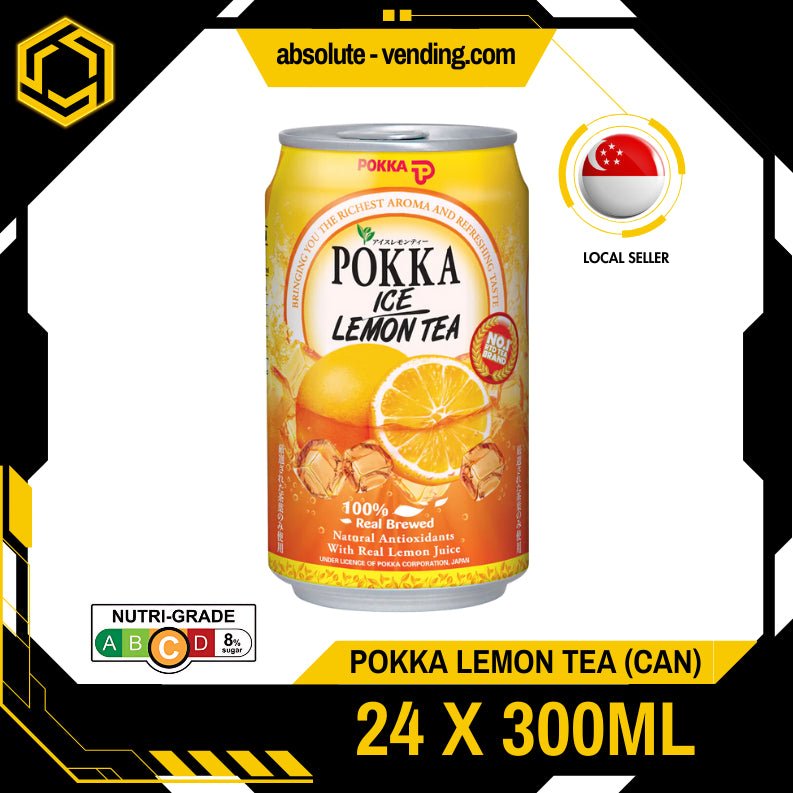 POKKA Lemon Tea 300ML X 24 (CAN) - ABSOLUTE MARTPOKKA Lemon Tea 300ML X 24 (CAN)