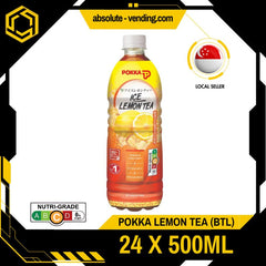 POKKA Lemon Tea 500ML X 24 (BOTTLE) - ABSOLUTE MARTPOKKA Lemon Tea 500ML X 24 (BOTTLE)