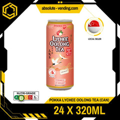 POKKA Lychee Oolong Tea 320ML X 24 (CAN) - ABSOLUTE MARTPOKKA Lychee Oolong Tea 320ML X 24 (CAN)