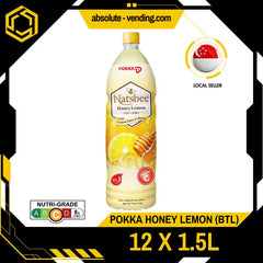 POKKA Natsbee Honey Lemon 1.5L X 12 (BOTTLE) - ABSOLUTE MARTPOKKA Natsbee Honey Lemon 1.5L X 12 (BOTTLE)
