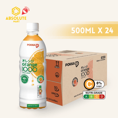 POKKA Orange 1000 500ML X 24 (BOTTLE) - ABSOLUTE MARTPOKKA Orange 1000 500ML X 24 (BOTTLE)Fruit Drinks
