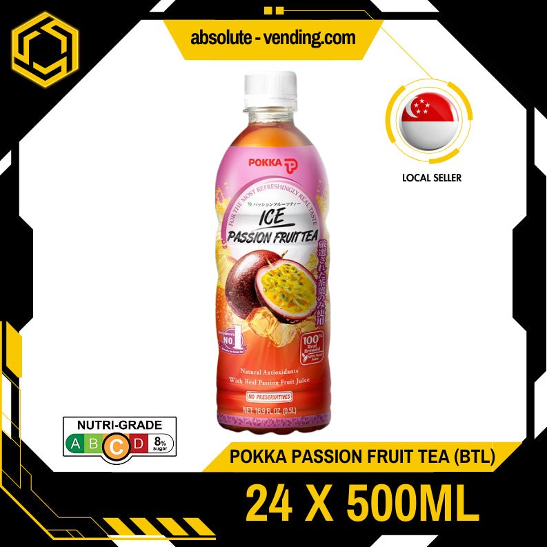 POKKA Passionfruit Tea 500ML X 24 (BOTTLE) - ABSOLUTE MARTPOKKA Passionfruit Tea 500ML X 24 (BOTTLE)