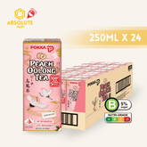 POKKA Peach Oolong Tea 250ML X 24 (TETRA) - ABSOLUTE MARTPOKKA Peach Oolong Tea 250ML X 24 (TETRA)Flavoured & Milk Tea