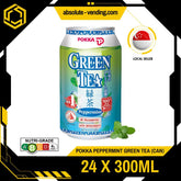 POKKA Peppermint Green Tea 300ML X 24 (CAN) - ABSOLUTE MARTPOKKA Peppermint Green Tea 300ML X 24 (CAN)