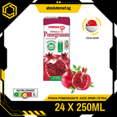 POKKA Pomegranate Juice 250ML X 24 (TETRA) - ABSOLUTE MARTPOKKA Pomegranate Juice 250ML X 24 (TETRA)