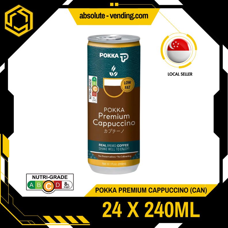 POKKA Premium Cappuccino 240ML X 30 (CAN) - ABSOLUTE MARTPOKKA Premium Cappuccino 240ML X 30 (CAN)