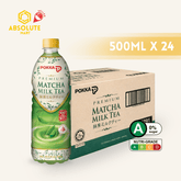 Pokka Premium Matcha Milk Tea 500ML X 24 (BOTTLES) - ABSOLUTE MARTPokka Premium Matcha Milk Tea 500ML X 24 (BOTTLES)Flavoured & Milk Tea