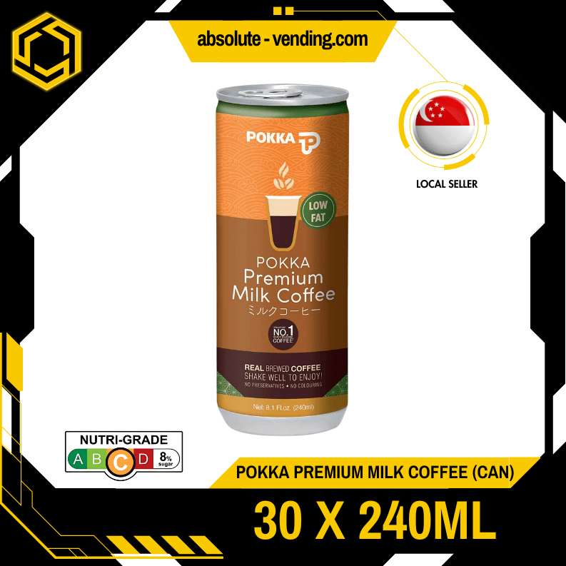 POKKA Premium Milk Coffee 240ML X 30 (CANS) - ABSOLUTE MARTPOKKA Premium Milk Coffee 240ML X 30 (CANS)