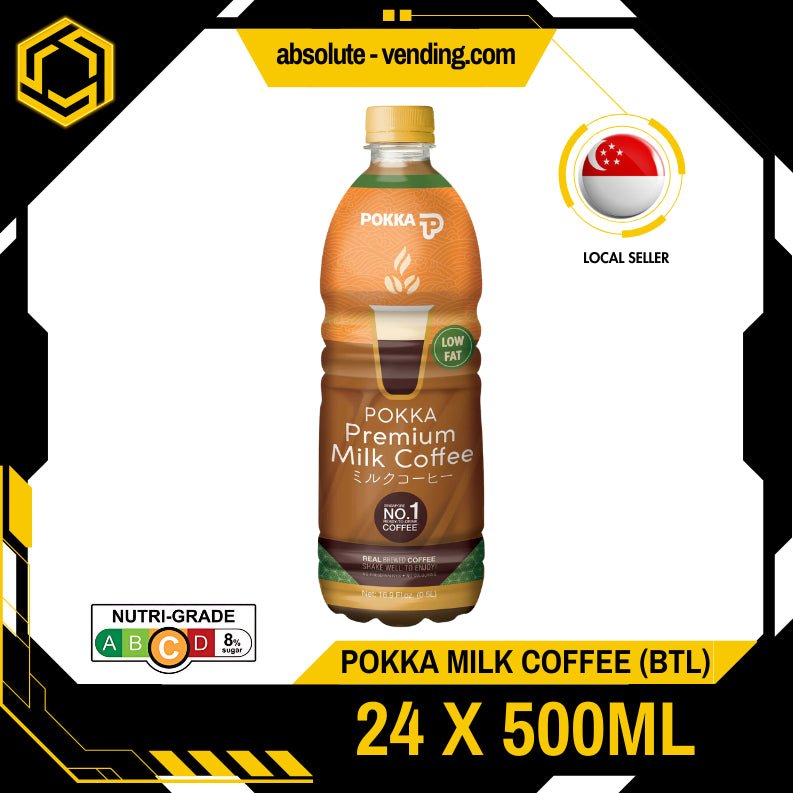POKKA Premium Milk Coffee 500ML X 24 (BOTTLE) - ABSOLUTE MARTPOKKA Premium Milk Coffee 500ML X 24 (BOTTLE)