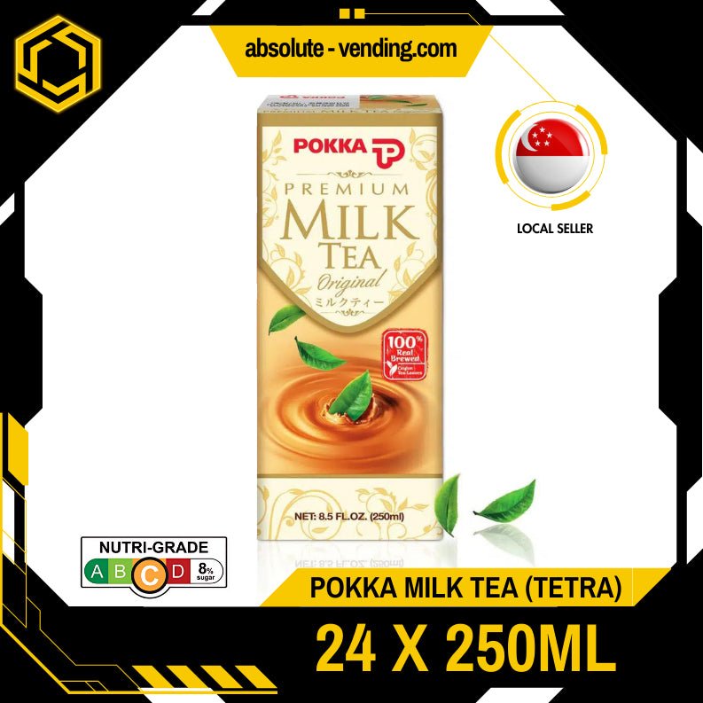 POKKA Premium Milk Tea 250ML X 24 (TETRA) - ABSOLUTE MARTPOKKA Premium Milk Tea 250ML X 24 (TETRA)