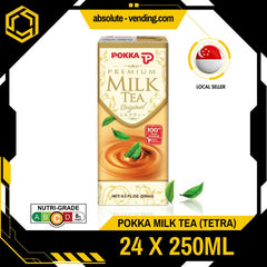 POKKA Premium Milk Tea 250ML X 24 (TETRA) - ABSOLUTE MARTPOKKA Premium Milk Tea 250ML X 24 (TETRA)