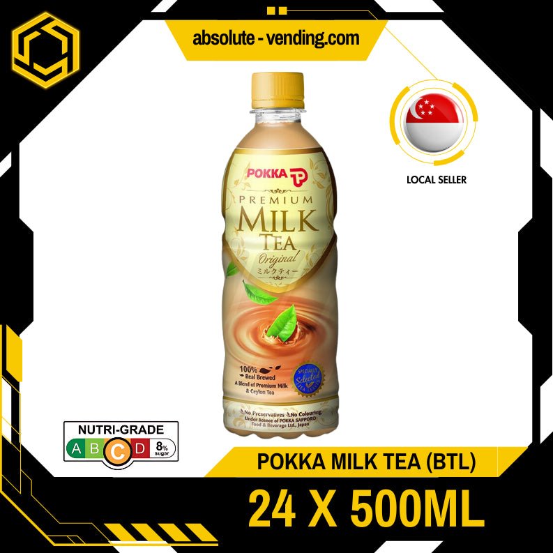 POKKA Premium Milk Tea 500ML X 24 (BOTTLE) - ABSOLUTE MARTPOKKA Premium Milk Tea 500ML X 24 (BOTTLE)