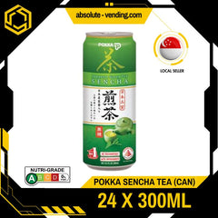 POKKA Sencha Green Tea 300ML X 24 (CAN) - ABSOLUTE MARTPOKKA Sencha Green Tea 300ML X 24 (CAN)