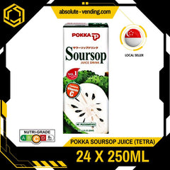 POKKA Soursop Juice 250ML X 24 (TETRA) - ABSOLUTE MARTPOKKA Soursop Juice 250ML X 24 (TETRA)