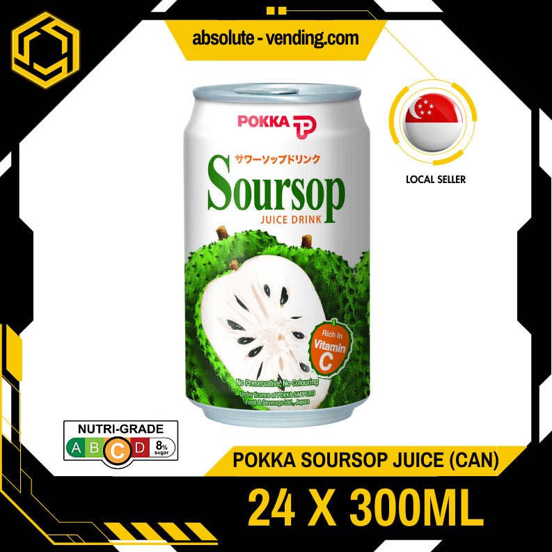 POKKA Soursop Juice 300ML X 24 (CAN) - ABSOLUTE MARTPOKKA Soursop Juice 300ML X 24 (CAN)