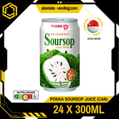 POKKA Soursop Juice 300ML X 24 (CAN) - ABSOLUTE MARTPOKKA Soursop Juice 300ML X 24 (CAN)