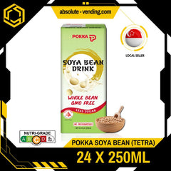 POKKA Soya Bean 250ML X 24 (TETRA) - ABSOLUTE MARTPOKKA Soya Bean 250ML X 24 (TETRA)
