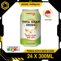 POKKA Soya Bean Milk 300ML X 24 (CAN) - ABSOLUTE MARTPOKKA Soya Bean Milk 300ML X 24 (CAN)
