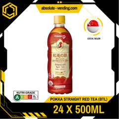 POKKA Straight Red Tea 500ML X 24 (BOTTLE) - ABSOLUTE MARTPOKKA Straight Red Tea 500ML X 24 (BOTTLE)