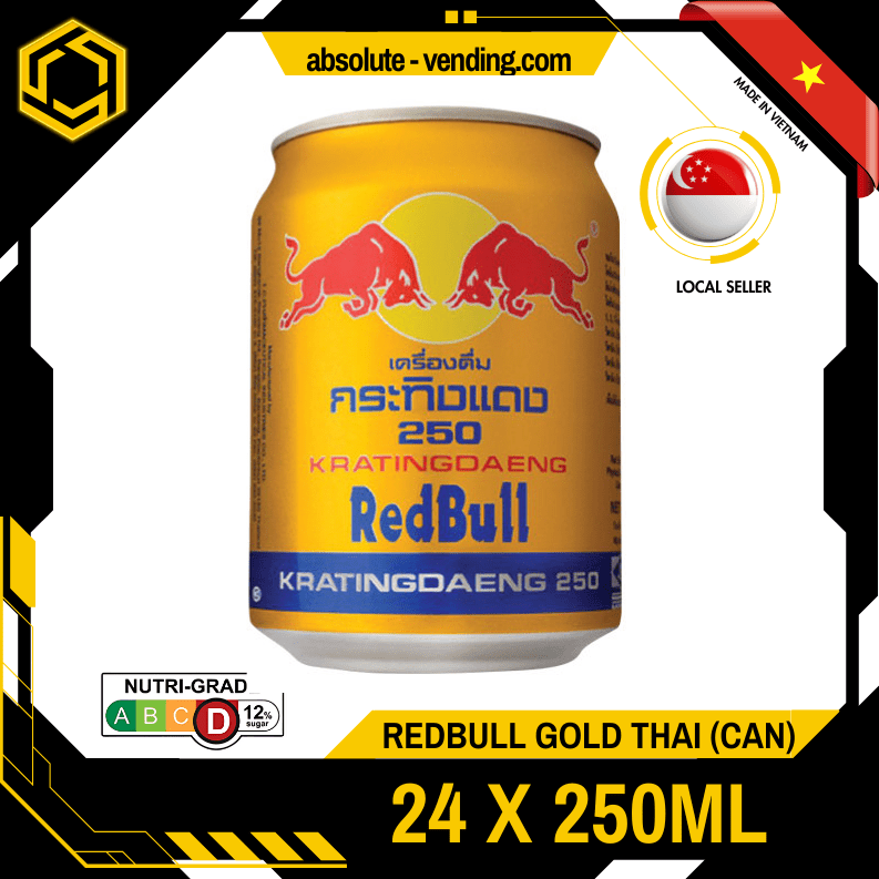 REDBULL Gold 250ML X 24 (CAN) - ABSOLUTE MARTREDBULL Gold 250ML X 24 (CAN)