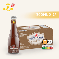 SAN PELLEGRINO Chinotto 200ML X 24 (GLASS) - ABSOLUTE MARTSAN PELLEGRINO Chinotto 200ML X 24 (GLASS)Fruity Sparkling Drinks