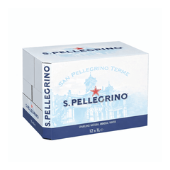 SAN PELLEGRINO Sparkling Mineral Water 1L X 12 (GLASS) - ABSOLUTE MARTSAN PELLEGRINO Sparkling Mineral Water 1L X 12 (GLASS)Sparkling Water