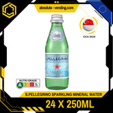 SAN PELLEGRINO Sparkling Mineral Water 250ML X 24 (GLASS) - ABSOLUTE MARTSAN PELLEGRINO Sparkling Mineral Water 250ML X 24 (GLASS)