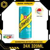 SCHWEPPES Bitter Lemon 320ML X 24 (CAN) - ABSOLUTE MARTSCHWEPPES Bitter Lemon 320ML X 24 (CAN)
