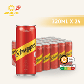 SCHWEPPES Ginger Ale 320ML X 24 (CAN) - ABSOLUTE MARTSCHWEPPES Ginger Ale 320ML X 24 (CAN)Cola & Classic Sodas