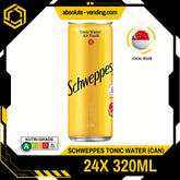SCHWEPPES Tonic Water 320ML X 24 (CAN) - ABSOLUTE MARTSCHWEPPES Tonic Water 320ML X 24 (CAN)